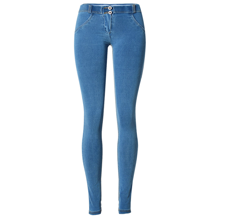 Popular Peach Hip-Lifting Pants Fitness Experts With The Same Stretch And Comfortable Low-Waist Denim Trousers - trendy chick